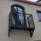 metal residential window accent