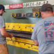 professional welding contractors working in shop