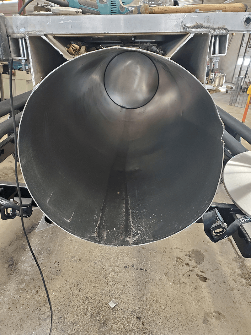 Aluminum Pontoon Boat Welding Repair Project