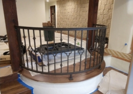 custom welded staircase