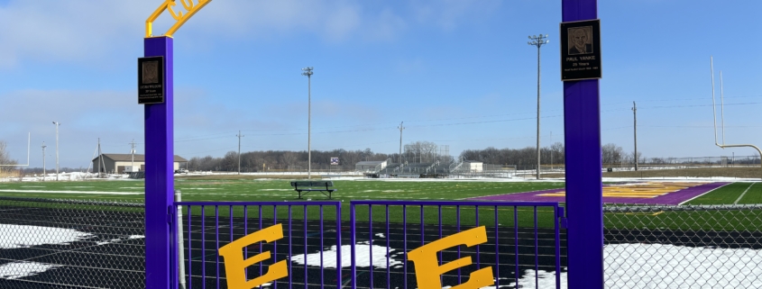 Elkhorn custom metal gate project