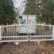 Jefferson driveway metal gate fabrication project