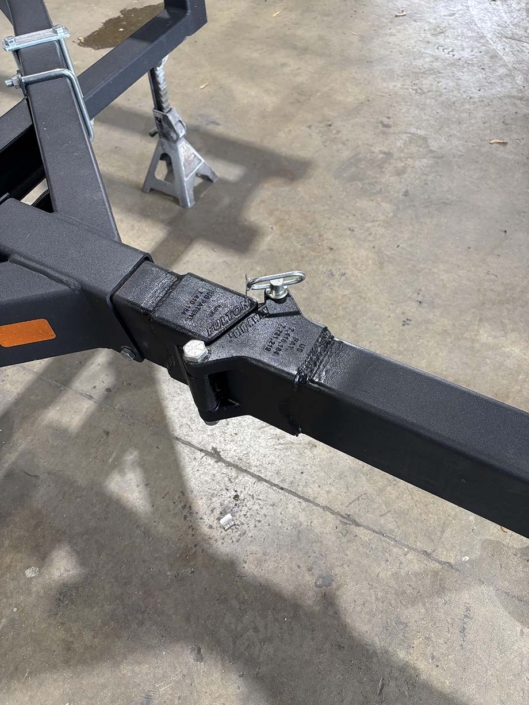 welded trailer hitch project in Lauderdale Lakes, WI