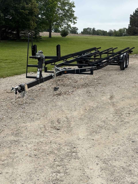 Welded swing away trailer hitch project