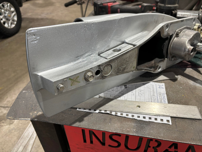metal welding for boat engine